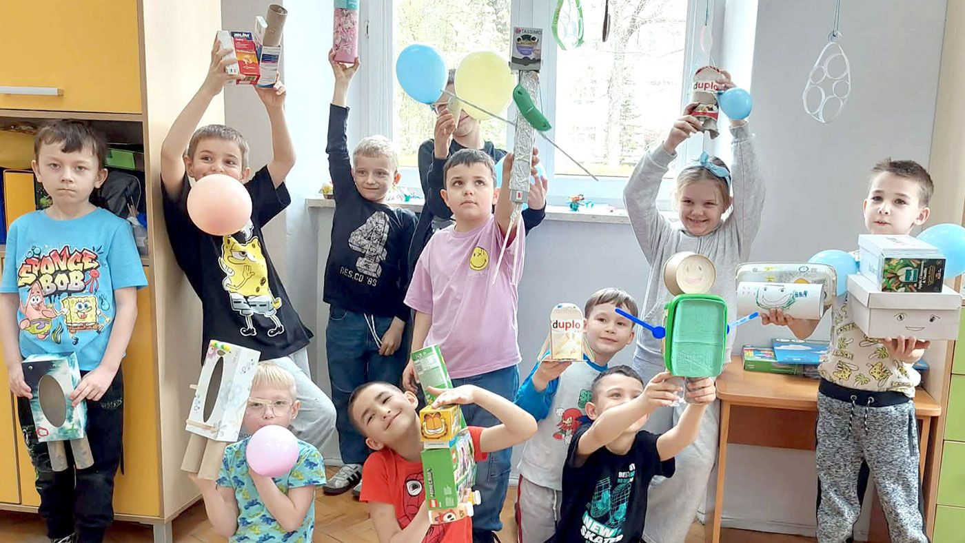 Roboty z recyklingu – kreatywnie przed Dniem Ziemi