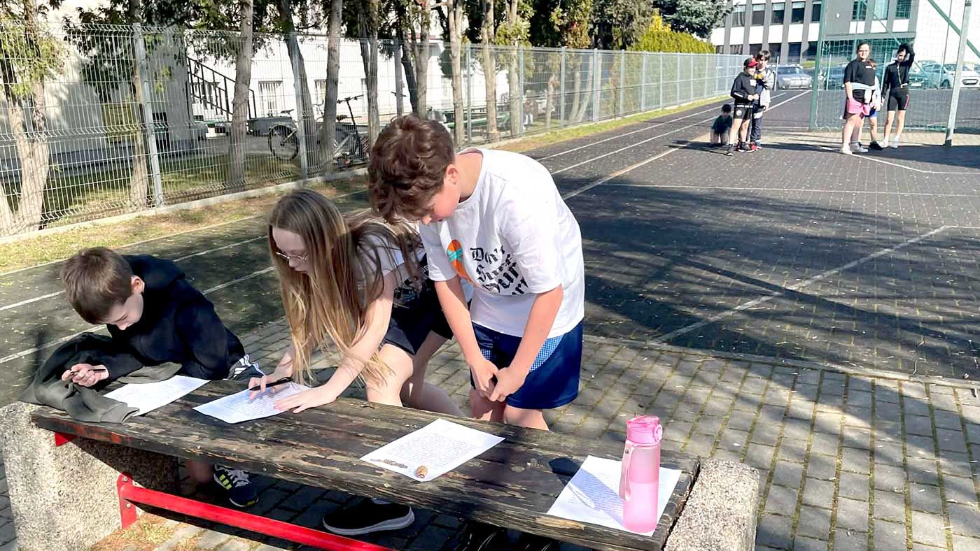 „Biegane dyktando” wreszcie na świeżym powietrzu