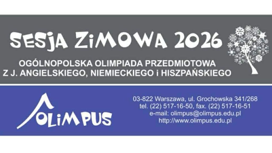 Laureaci ogólnopolskiej olimpiady języka angielskiego „Olimpus”
