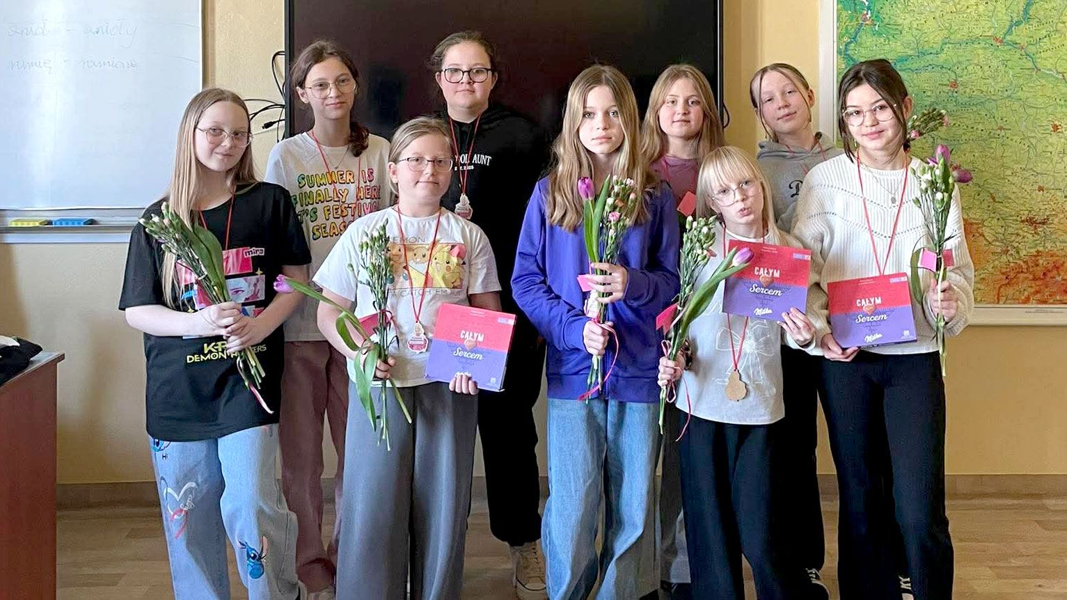 Dzień Kobiet w kl. 4a