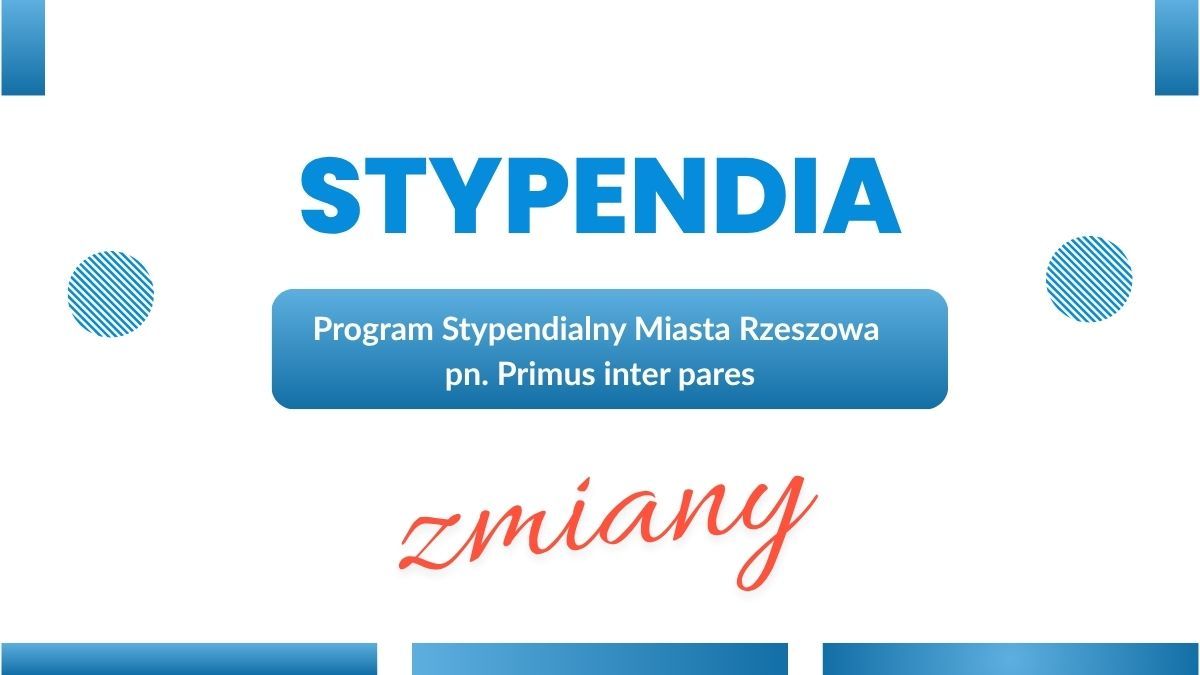 Zmiany w programie stypendialnym Primus Inter Pares